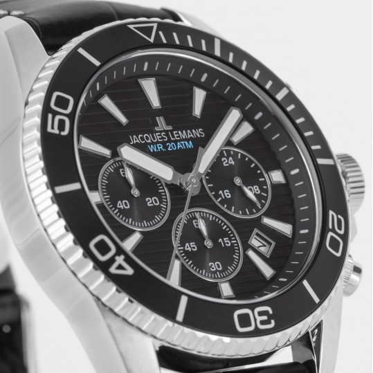 Мужские часы Jacques Lemans Liverpool Diver 1-2206A - фото 2