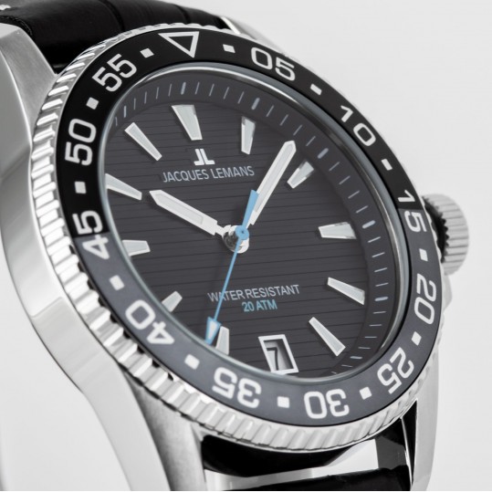 Мужские часы Jacques Lemans Liverpool Diver 1-2205A - фото 2