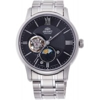 Мужские часы Orient Sun & Moon w Semi Skeleton RA-AS0008B