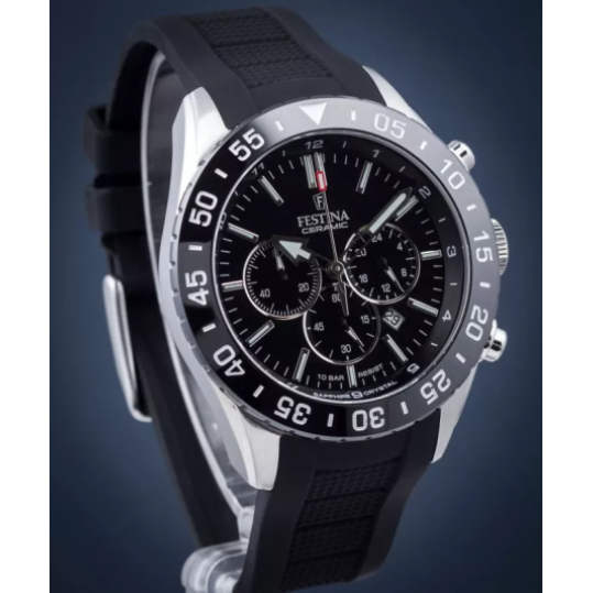 Мужские часы Festina CHRONO CERAMIC F20515/2 - фото 4