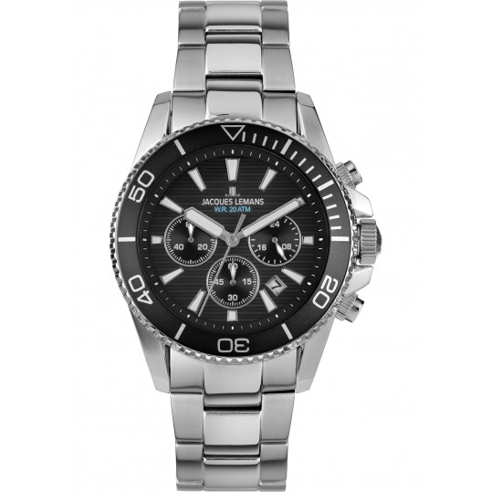 Мужские часы Jacques Lemans Liverpool Diver 1-2206G - фото 1