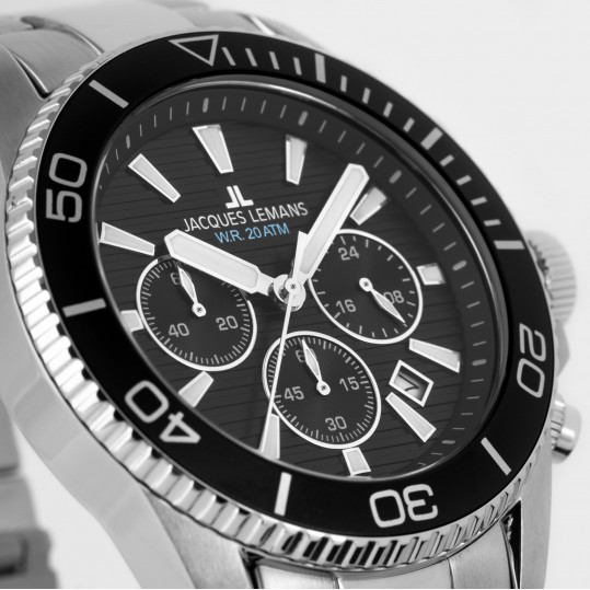 Мужские часы Jacques Lemans Liverpool Diver 1-2206G - фото 2