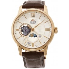 Мужские часы Orient Sun & Moon w Semi Skeleton RA-AS0010S