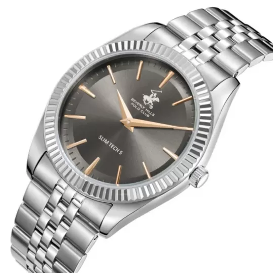 Мужские часы Beverly Hills Polo Club SLIM TECH QUARTZ Gents BP3830X.360 - фото 4