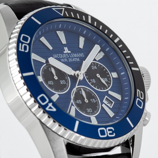 Мужские часы Jacques Lemans Liverpool Diver 1-2206B - фото 2