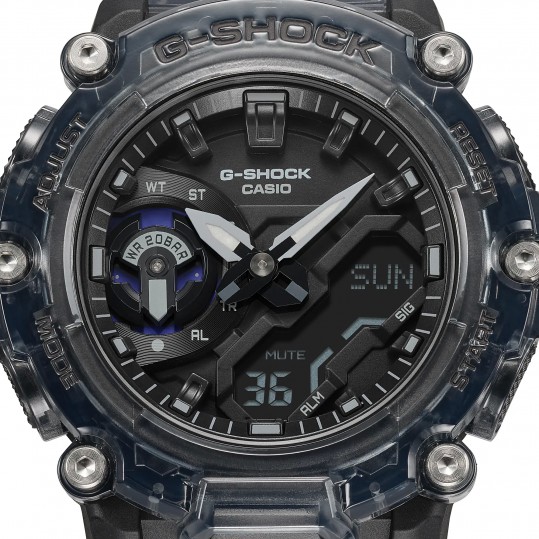 Наручные часы Casio G-Shock GA-2200SKL-8A - фото 3