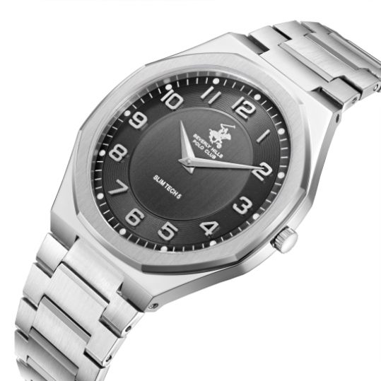 Мужские часы Beverly Hills Polo Club SLIM TECH QUARTZ Gents BP3832X.350 - фото 4