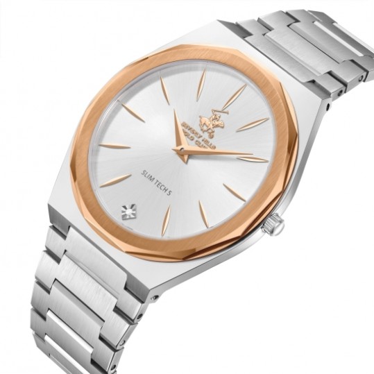 Мужские часы Beverly Hills Polo Club Quartz Slim BP3667X.330 - фото 3