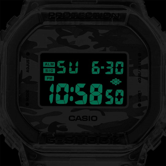 Мужские часы Casio DW-5600SKC-1 - фото 5