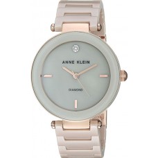 Женские часы Anne Klein Ceramic Diamond 1018RGTN