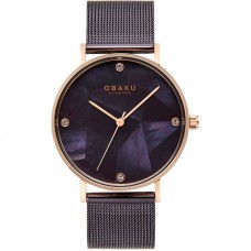 Женские часы Obaku Mesh V268LXVNMN