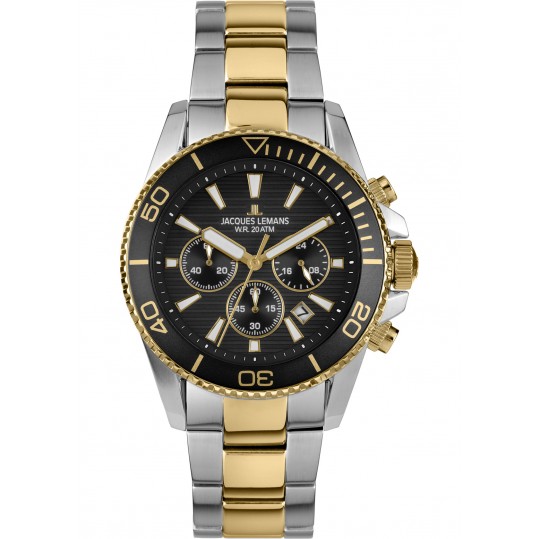Мужские часы Jacques Lemans Liverpool Diver 1-2206L - фото 1