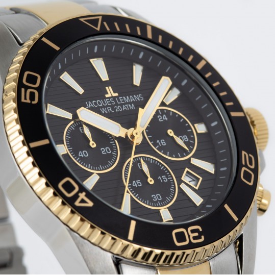 Мужские часы Jacques Lemans Liverpool Diver 1-2206L - фото 2