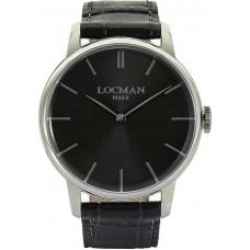 Мужские часы Locman 1960 three hands quart 0251V01-00BKNKPK
