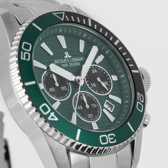 Мужские часы Jacques Lemans Liverpool Diver 1-2206I - фото 2
