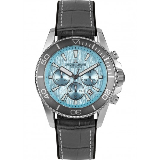 Мужские часы Jacques Lemans Liverpool Diver 1-2206E - фото 1