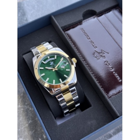 Мужские часы Beverly Hills Polo Club SET BOX Quartz Gents BP3790X.270 - фото 5