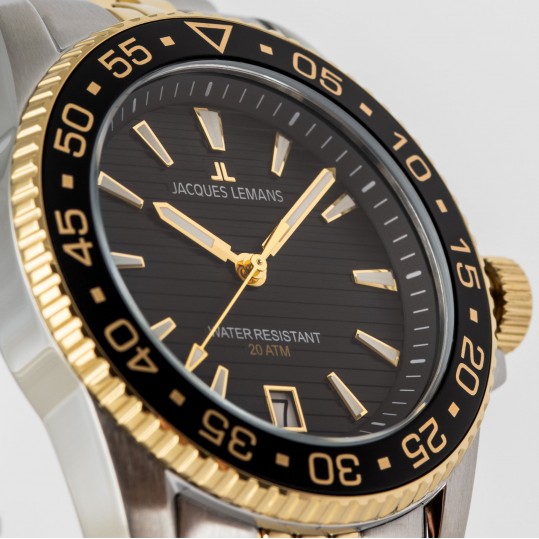 Мужские часы Jacques Lemans Liverpool Diver 1-2205N - фото 2