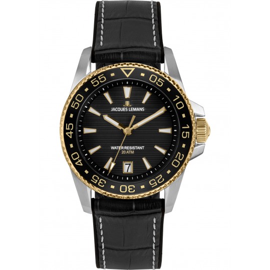Мужские часы Jacques Lemans Liverpool Diver 1-2205G - фото 1