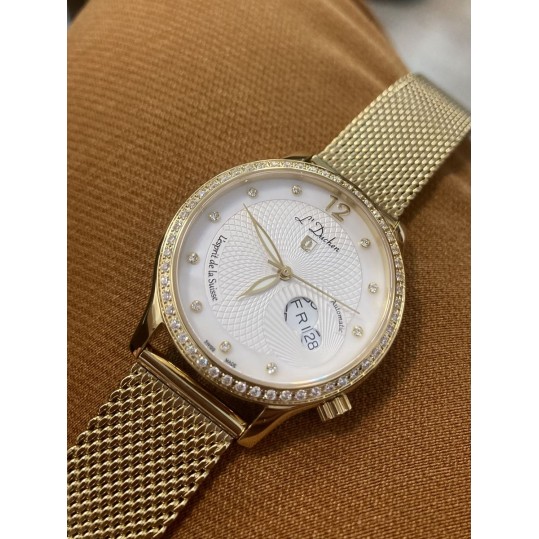 Женские часы L'Duchen Coquille D 713.26.33 M - фото 3