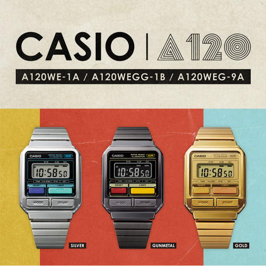 Наручные часы Casio Vintage A120WE-1A - фото 2