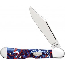 Нож перочинный ZIPPO Patriotic Kirinite Smooth Mini Copperlock 50531_207