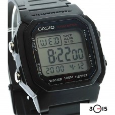 Мужские часы Casio Digital W-800H-1A