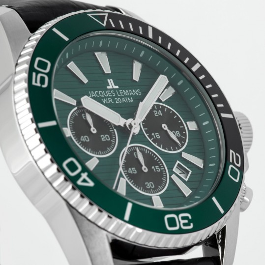 Мужские часы Jacques Lemans Liverpool Diver 1-2206C - фото 2