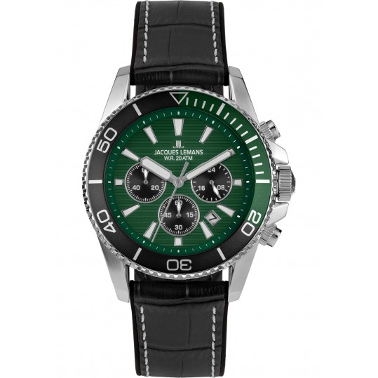 Мужские часы Jacques Lemans Liverpool Diver 1-2206C - фото 1
