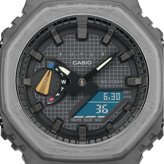 Наручные часы Casio G-Shock GA-2100FT-8A - фото 4