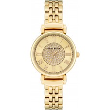 Женские наручные часы Anne Klein Crystal Metals 3872CHGB