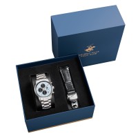 Мужские часы Beverly Hills Polo Club SET BOX Quartz Gents BP3861X.300