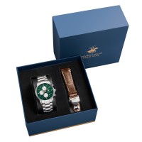 Мужские часы Beverly Hills Polo Club SET BOX Quartz Gents BP3861X.370