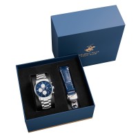 Мужские часы Beverly Hills Polo Club SET BOX Quartz Gents BP3861X.390