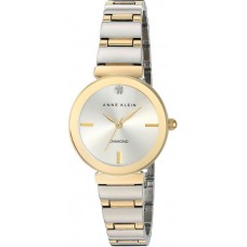 Женские часы Anne Klein Diamond Dial 2435SVTT