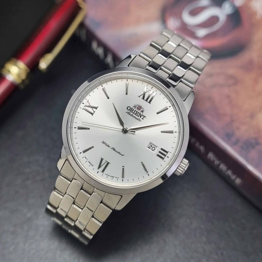 Мужские часы Orient Contemporary Mechanical Simple Date RA-AC0F10S - фото 4