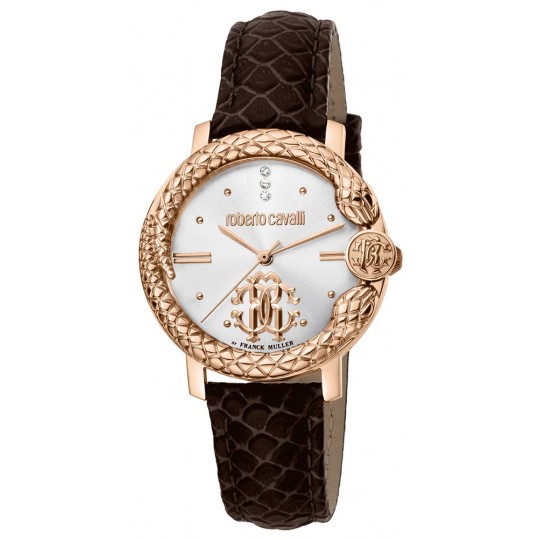 Женские часы Roberto Cavalli by Franck Muller Snake RV2L057L0031 - фото 1