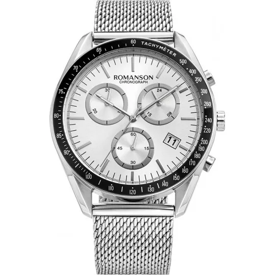 Мужские часы Romanson Adel TM 9A21H MW(WH) - фото 1