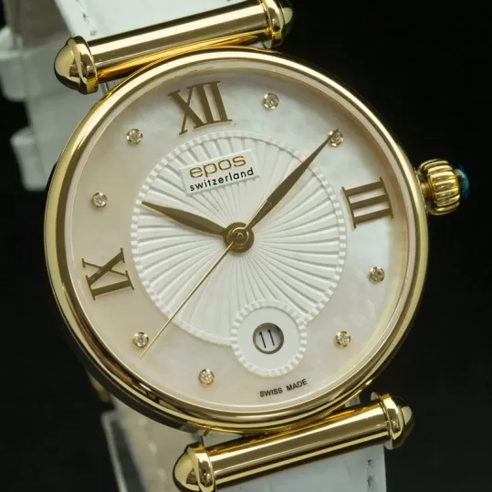 Женские часы Epos Ladies Quartz 8000.700.22.88.10 - фото 5