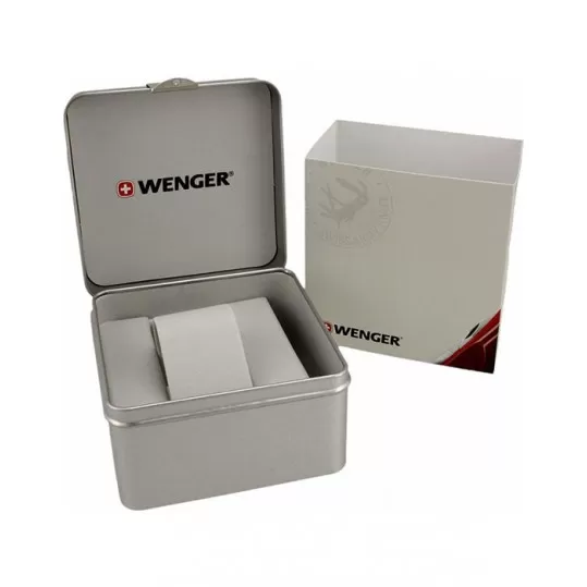 Мужские часы Wenger Roadster Black Night Chrono 01.1843.107 - фото 4