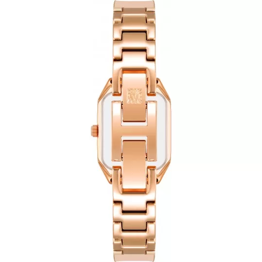 Женские наручные часы Anne Klein Crystal Metals 4042RGBH - фото 3