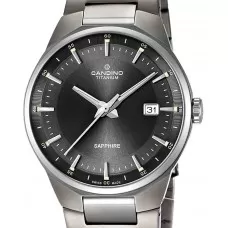 Мужские часы Candino Titanium 3H-Date C4605/5