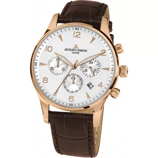 Мужские часы Jacques Lemans 1-1654ZL - фото 1