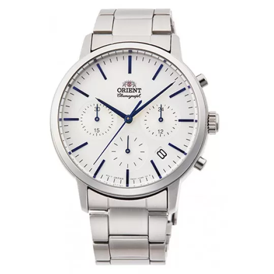 Мужские часы Orient Stylish Contemporary AQ Chronograph RA-KV0302S - фото 1