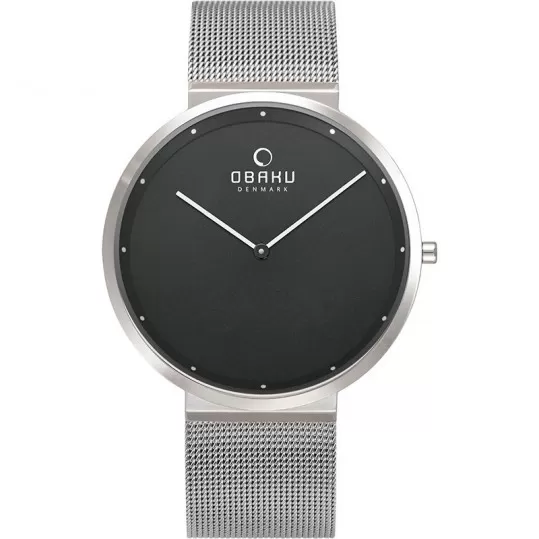 Мужские часы Obaku Ultra Slim V230GXCBMC - фото 1