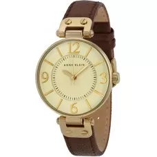 Женские часы Anne Klein Leather 9168IVBN