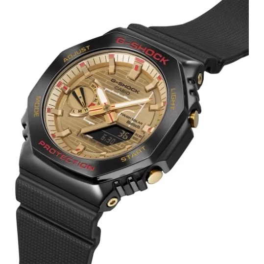 Мужские часы Casio G-Shock GBM-2100RH-1A - фото 4