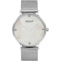 Женские часы Obaku Mesh V268LXCWMC