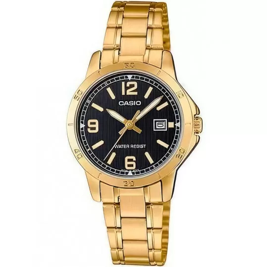 Женские часы Casio Collection LTP-V004G-1B - фото 1
