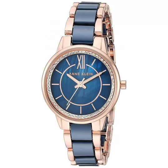 Женские часы Anne Klein Ceramic 3344NVRG - фото 1
